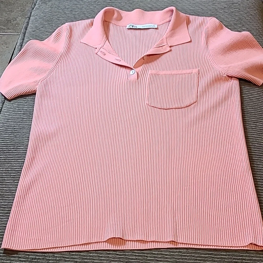 Zara Ribbed Spring Sweater - Picture 9 of 9